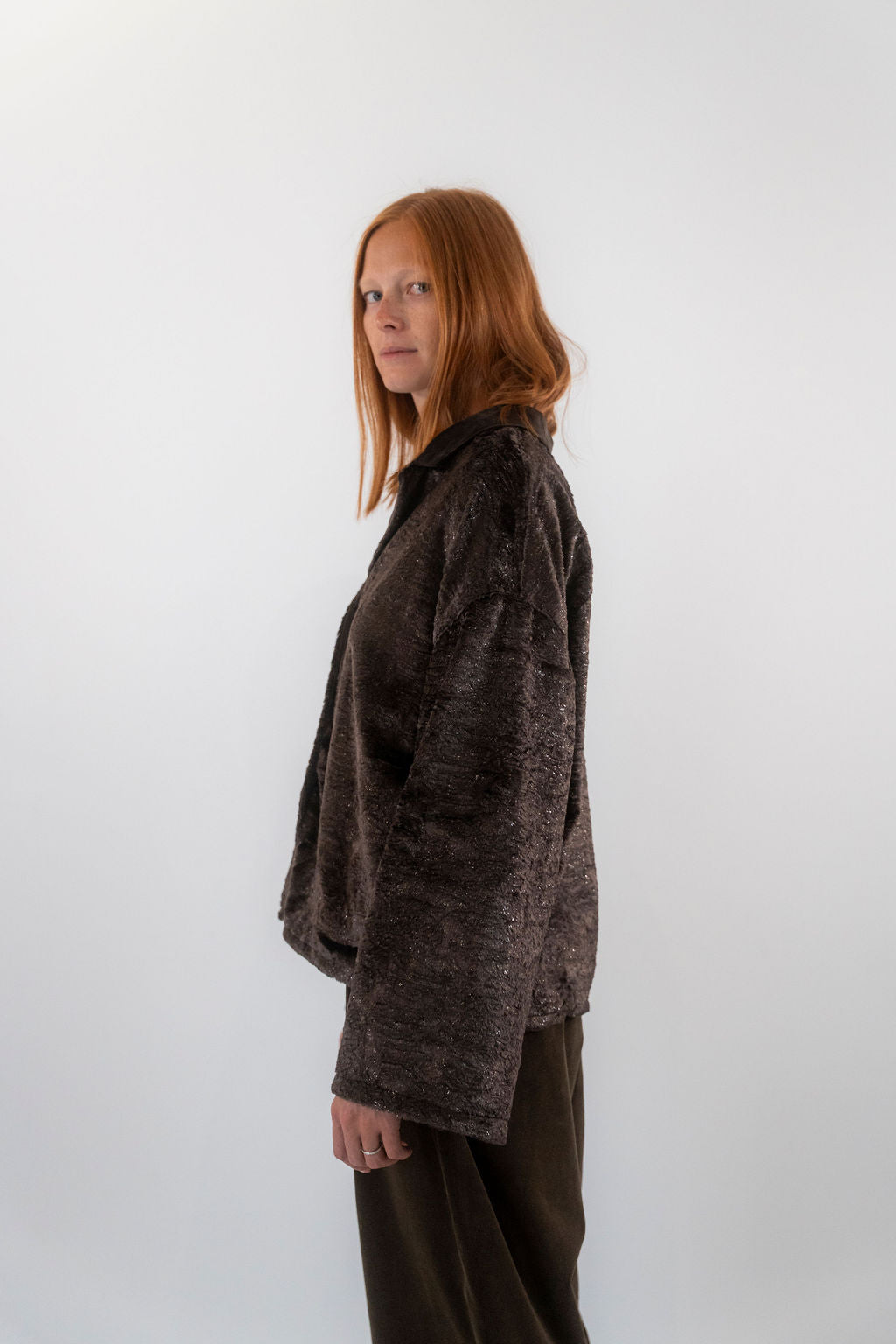 CHEMISE MOCCA & SILVER