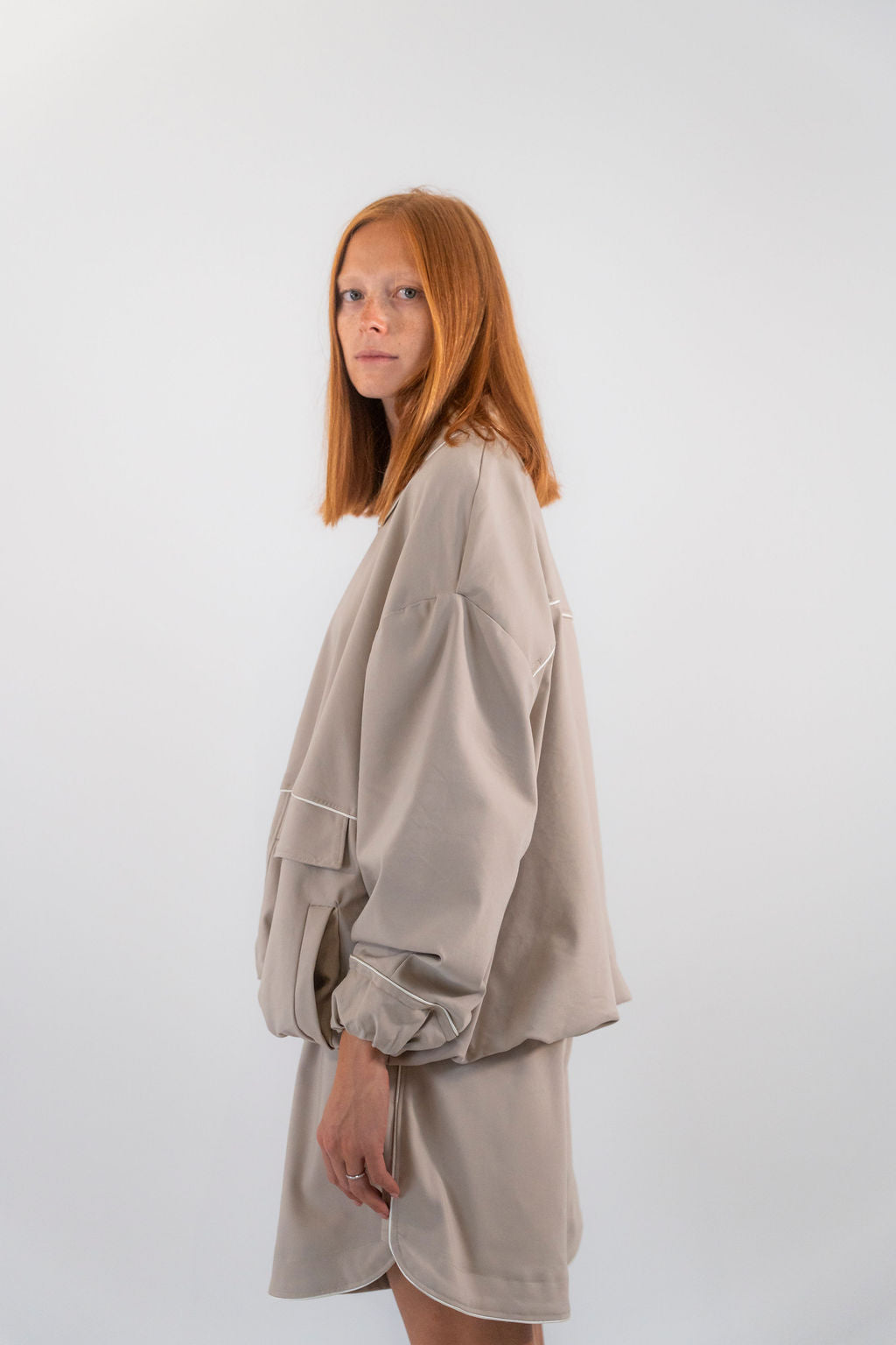 VESTE OYSTER BEIGE