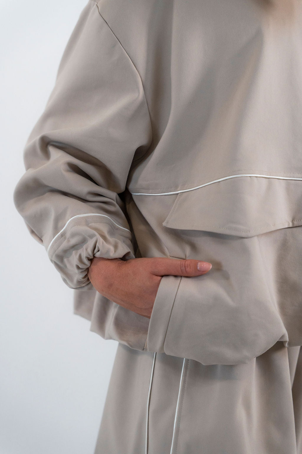 VESTE OYSTER BEIGE