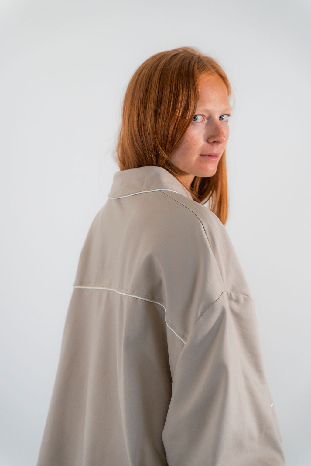 VESTE OYSTER BEIGE